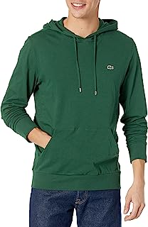 Photo 1 of Lacoste Mens Long Sleeve Hooded Jersey Cotton T-Shirt Hoodie - Sz Medium
