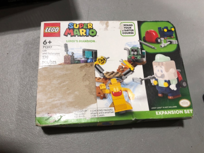 Photo 2 of LEGO Super Mario Luigi’s Mansion Lab and Poltergust Expansion Set 71397 Building Kit for Kids Aged 6 and up (179 Pieces)