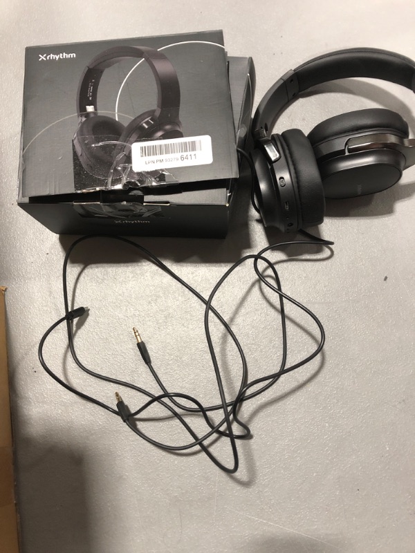 Photo 1 of Xrhythm X10 Active Noise Cancelling Headphones, Wireless Headset,Bluetooth 5.0 Over-Ear with Voice Assistant and Microphones for On-line Class,TV,Office