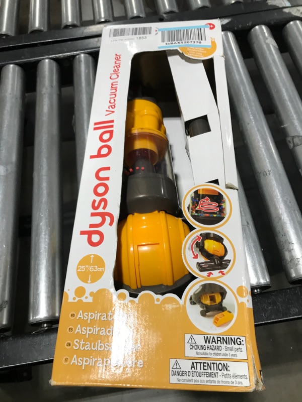 Photo 2 of Casdon Dyson Ball | Miniature Dyson Ball Replica For Children Aged 3+ | Features Working Suction To Add Excitement To Playtime

