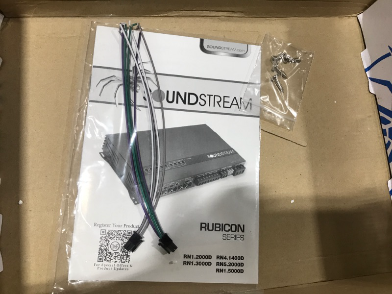 Photo 4 of Soundstream RN4.1400D Rubicon Nano 1400W Class D 4-Channel Amplifier
