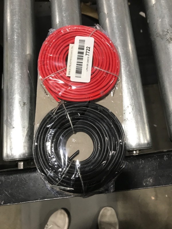 Photo 2 of GS Power 14 AWG (True American Wire Gauge) CCA Copper Clad Aluminum Primary Wire 25 ft Red & 25 ft Black. for Car Audio Speaker Amplifier Remote Trailer Harness Wiring (Also Available in 16 & 18 Ga) 2 pack 25 ft