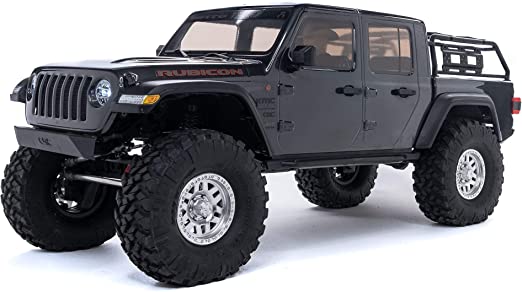 Photo 1 of Axial RC Truck 1/10 SCX10 III Jeep JT Gladiator Rock Crawler with Portals RTR (Batteries and Charger Not Included), Gray, AXI03006BT1
