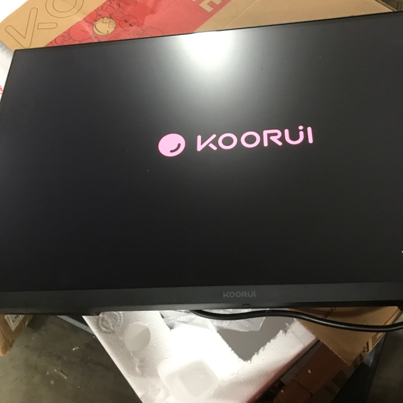 Photo 2 of KOORUI 27 Inch QHD Gaming Monitor 144 Hz, VA, 1ms, DCI-P3 90% Color Gamut, FreeSync G-Sync Compatible, (2560x1440, HDMI, DisplayPort) Black 27inch/144HZ/QHD/VA