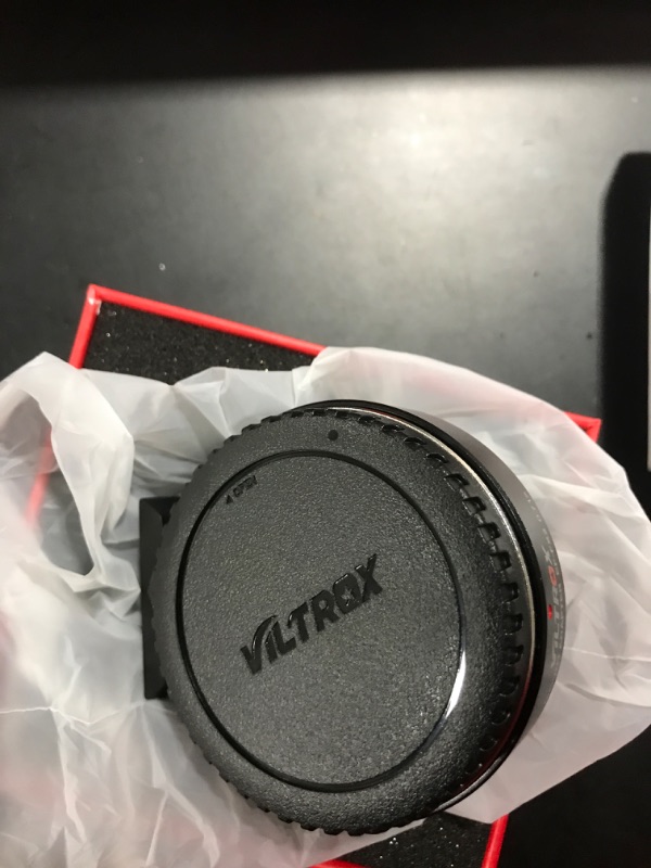 Photo 1 of Viltrox EF-FX2 Auto Focus Lens Adapter, Focal Reducer Booster 0.71x Lens Mount Adapter for EF Series Lenses to Fuji X-Mount Mirrorless Cameras X-T3/ X-T2/ X-T1 /X-T10/ X-T20/ X-T100/ X-A1/ X-A2