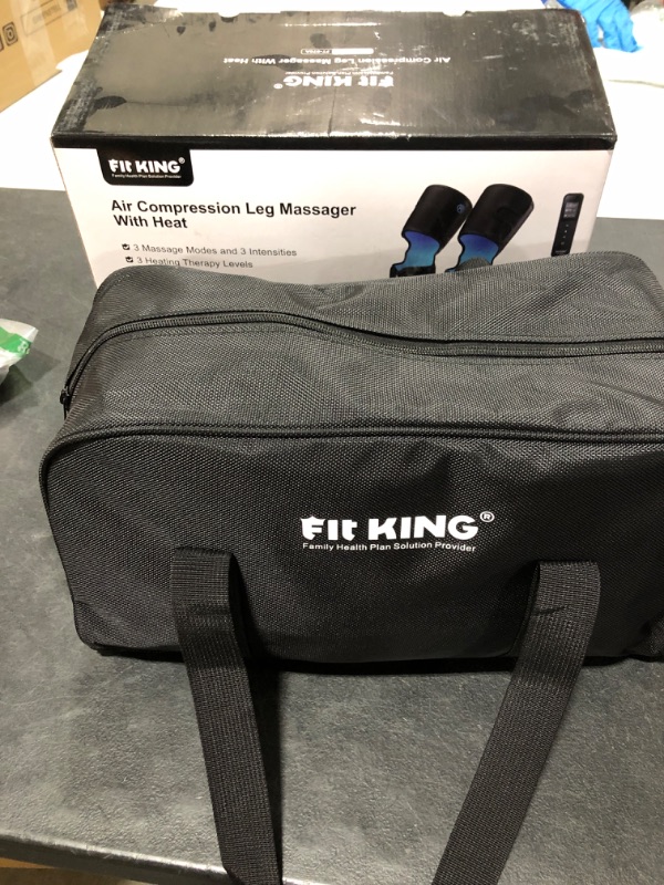 Photo 3 of FIT KING Leg Massager with Heat for Circulation Upgraded Full Leg and Foot Compression Boots Massager for Foot Calf and Thigh Massage (FSA HSA Approved)