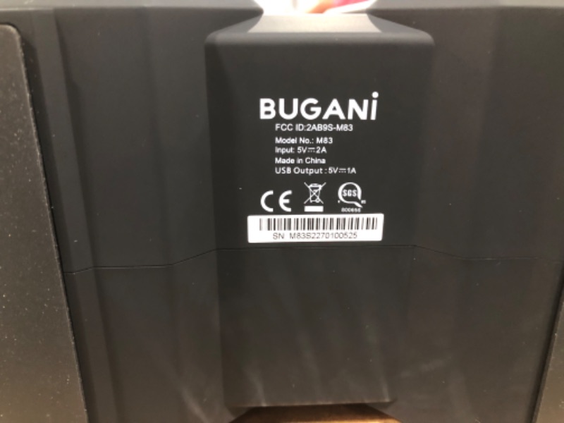 Photo 2 of Bluetooth Speakers,BUGANI M83 Speaker IPX6 Waterproof Portable LargeWireless Speaker,Bluetooth 5.2,50W Big Power, 24H Playtime,Suitable for Family Gatherings and Outdoor Bluetooth Speaker Black