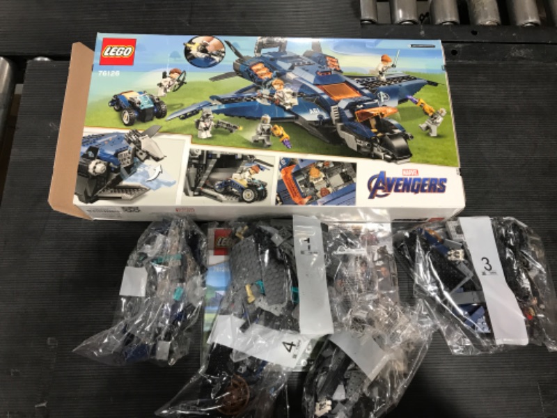 Photo 2 of LEGO Marvel Avengers: Avengers Ultimate Quinjet 76126 Building Kit (838 Pieces)