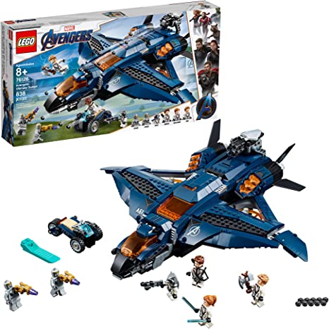 Photo 1 of LEGO Marvel Avengers: Avengers Ultimate Quinjet 76126 Building Kit (838 Pieces)