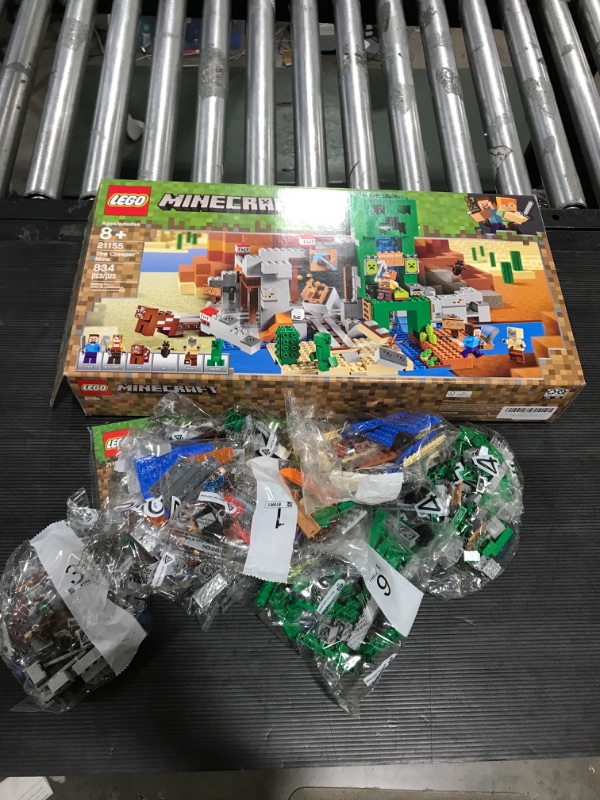 Photo 2 of LEGO Minecraft The Creeper Mine 21155 Building Kit (834 Pieces