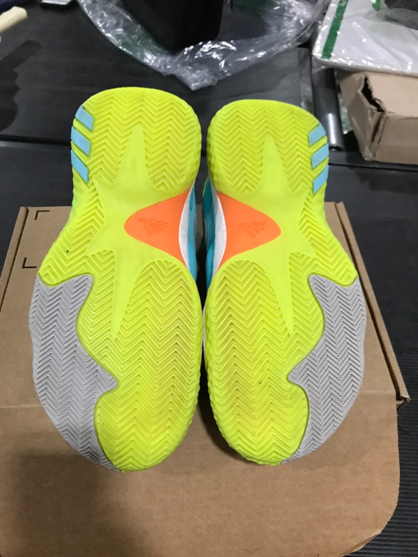 Photo 2 of adidas Harden Vol. 6 "Pulse Aqua/Solar Orange/Solar Yellow" Men's Basketball Shoe
