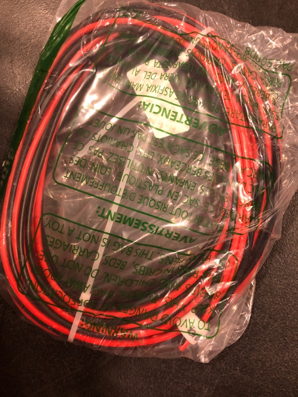 Photo 2 of 2 Gauge Wire - iGreely 10 FT Red & 10 FT Black 2 Gauge Tinned Copper Electrical Wire Cable for Car Automotive Trailer Marine Boat Harness Wiring 2AWG 10Ft