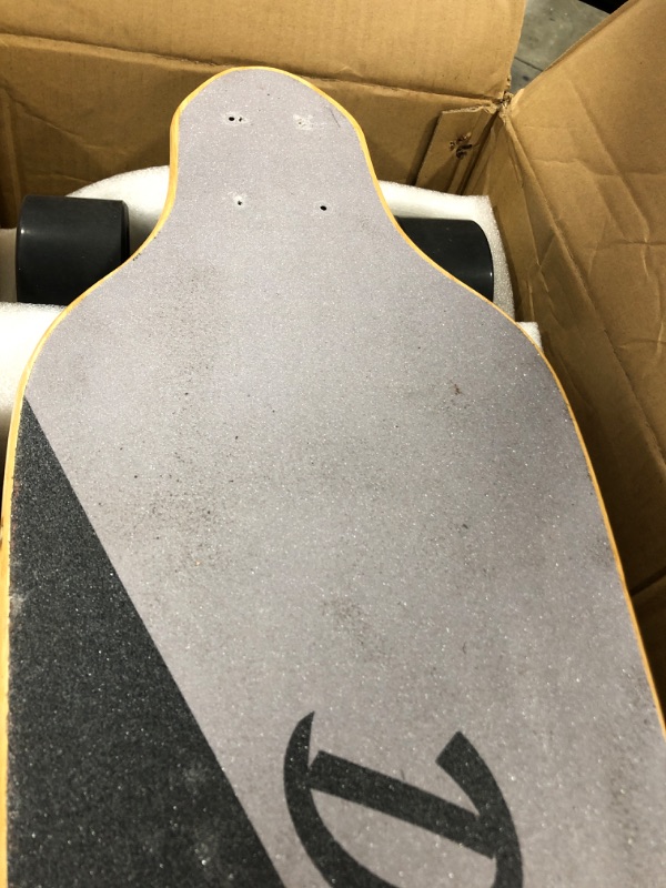 Photo 6 of DresKar Electric Skateboard 900W Dual Brushless Motor 25MPH Top Speed 3 Speed Adjustment 12.5 Miles Range Electric Longboard with Wireless Remote Control 7 Layer Maple Deck Max Load 286Lbs **Missing T Tool**
