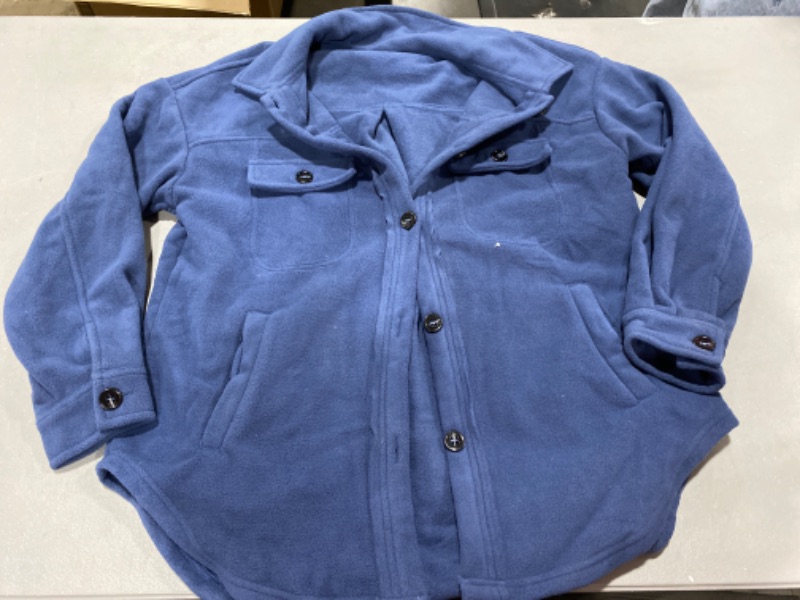 Photo 1 of BLUE FLANNEL SWEATER SIZE 1XL 