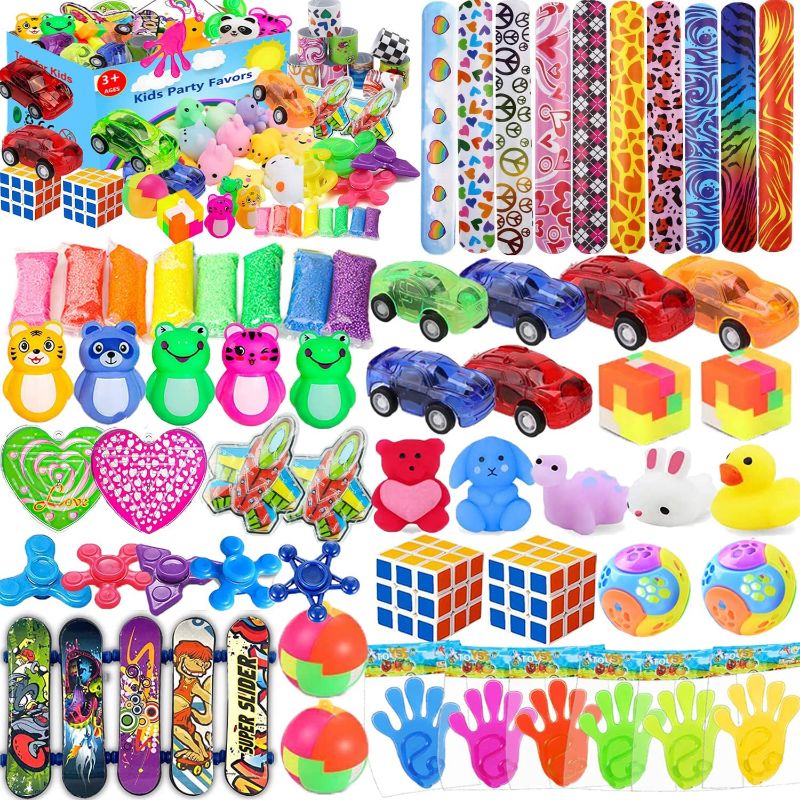 Photo 1 of 54 Pcs Party Favors for Kids 4-8, Birthday Gift Toys, Pinata Stuffers, Treasure Box Toys, Carnival Prizes, Gifts for Kids, School Classroom Rewards, Goodie Bags Filler for Boys and Girls 8-12
