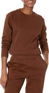 Photo 1 of Amazon Essentials Women's Crew Neck Long Sleeve Sweatshirt - Size XL