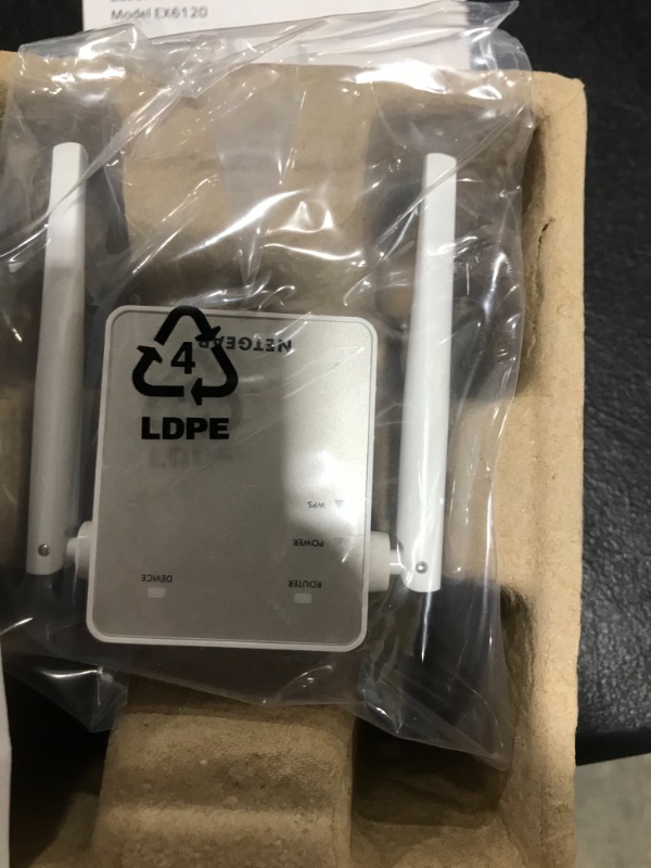 Photo 2 of NETGEAR Wi-Fi Range Extender EX6120 - Coverage Up to 1500 Sq Ft and 25 Devices with AC1200 Dual Band Wireless Signal Booster & Repeater (Up to 1200Mbps Speed), and Compact Wall Plug Design WiFi Extender AC1200
