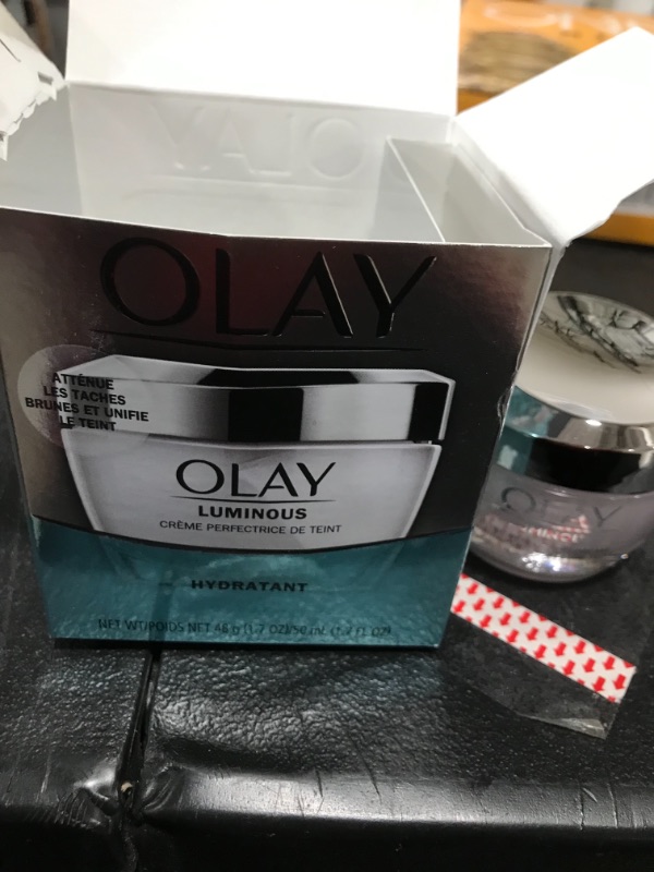 Photo 2 of Dark Spot Corrector by Olay, Luminous Tone Perfecting Cream and Sun Spot Remover, Advanced Tone Perfecting Face Moisturizer, 48 g (Packaging may vary)