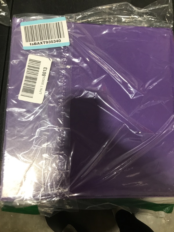 Photo 2 of Avery Heavy Duty View 3 Ring Binder, 1.5" One Touch EZD Ring, Holds 8.5" x 11" Paper, 1 Purple Binder (79774)