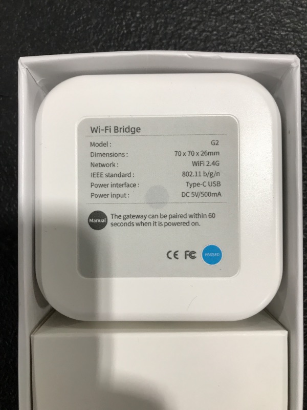 Photo 2 of G2 GATEWAY WIFI COMPATIBLE WITH ALEXA. WHITE. 