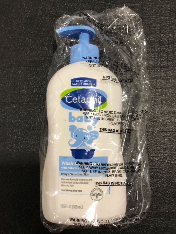 Photo 2 of Cetaphil Baby Wash & Shampoo with Organic Calendula ,Tear Free , Paraben, Colorant and Mineral Oil Free , 13.5 Fl. Oz NEW 13.5oz, Wash & Shampoo. 