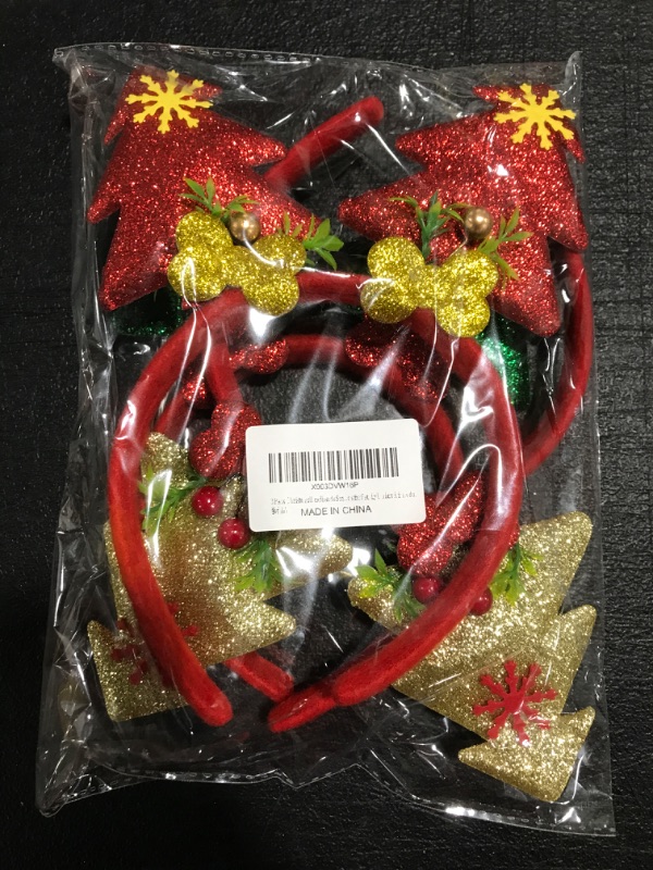 Photo 1 of 3 PACK CHRISTMAS HOLIDAY HEADBANDS. 