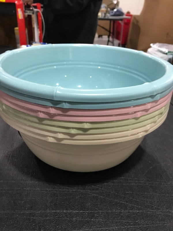 Photo 1 of 8 PACK OF BIG COLORFUL BOWLS 