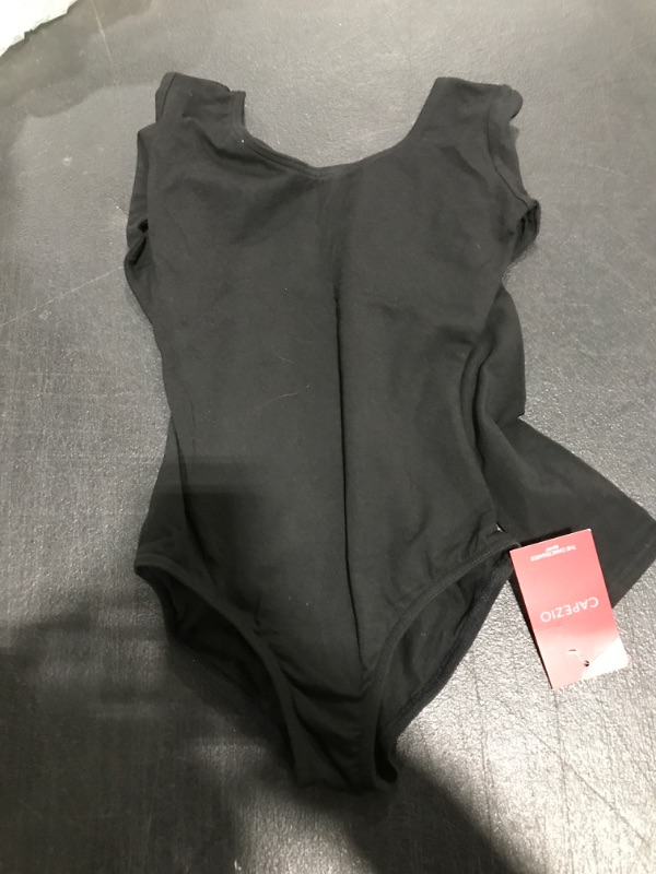 Photo 2 of Capezio Girls' Classic Long Sleeve Leotard Big Girls (7-16) 8-10 Black