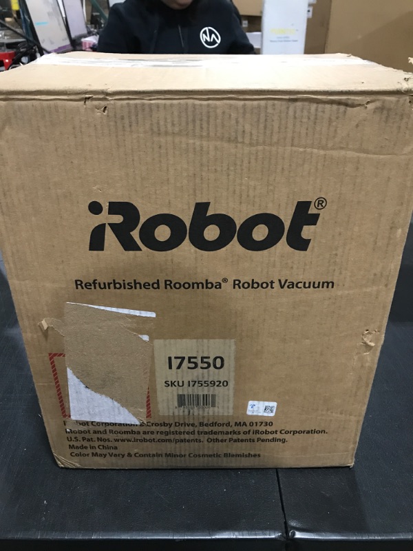 Photo 4 of iRobot Roomba i7+ (7550) Robot Vacuum with Automatic Dirt Disposal-Empties Itself, Wi-Fi Connected, Smart Mapping, Compatible with Alexa, Ideal for Pet Hair, Carpets, Hard Floors, Black (Renewed)
