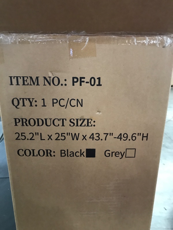 Photo 4 of Gabrylly Ergonomic Mesh Office Chair, High Back Desk Chair - Adjustable Headrest with Flip-Up Arms, Tilt Function, Lumbar Support and PU Wheels, Swivel Computer Task Chair Black. NEW IN BOX. REQUIRES ASSEMBLY. 