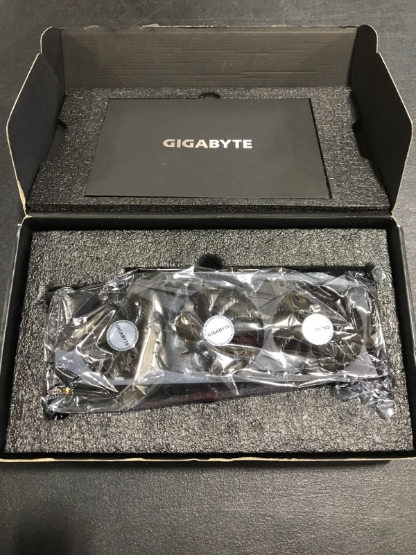 Photo 1 of GIGABYTE GEFORCE RTX COOLING FAN ASSEMBLY. OPEN PACKAGE. 