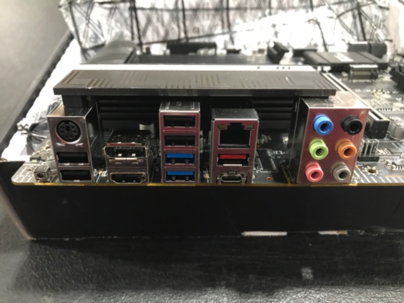 Photo 1 of MSI Z590-A PRO ProSeries Motherboard (ATX, 11th/10th Gen Intel Core, LGA 1200 Socket, DDR4, PCIe 4, M.2 Slots, USB 3.2 Gen 2, 2.5G LAN, DP/HDMI). 