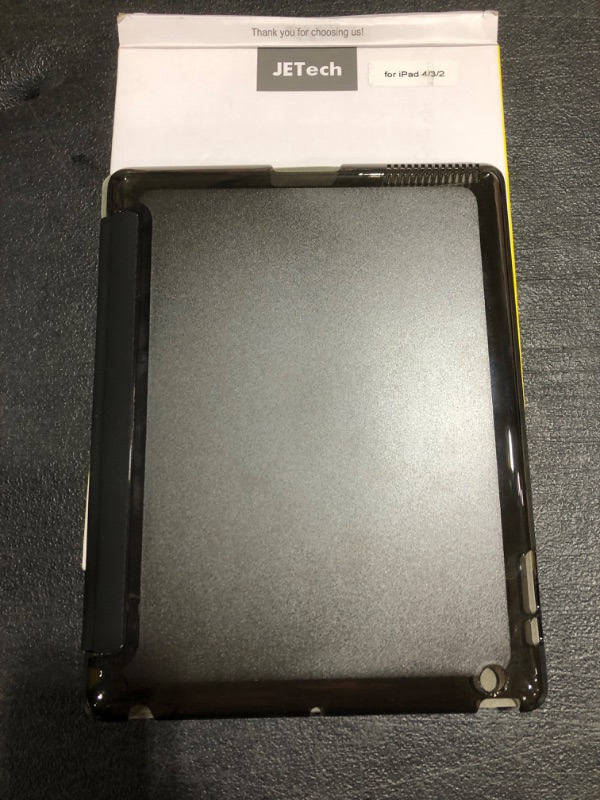 Photo 2 of JETech Case Compatible with iPad 2 3 4 (Old Model), Smart Cover with Auto Sleep/Wake (Black). 