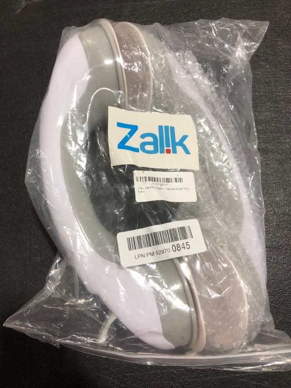 Photo 1 of (2 Pack) Shower Handle 12 inch Grab Bars for Bathtubs and Showers Suction Grab Bar Bathroom Bathtub Bath Handles Handicap Elderly Seniors Safety Cup Grip Non Slip - ONLY for Tiles Glass & Hard Plastic. 