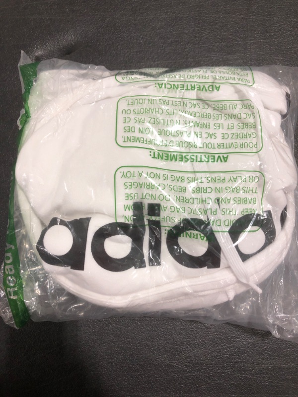 Photo 2 of adidas Men's Essentials 3-Stripes Pullover Hoodie Large White/Black. 