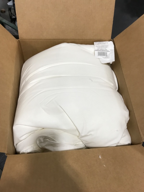 View 2 of Choice Hotels Authentic Luminesse™ Hypoallergenic 20x28 Inch Luxury Firm Pillow for Sleeping, Standard Queen Size Pillow for Side, Back and Stomach Sleepers (1, 20X28) 1 Queen (Pack of 1)