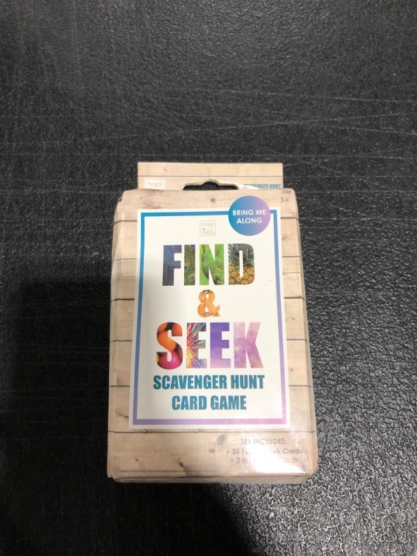 Photo 2 of Hapinest Find and Seek Scavenger Hunt Outdoor Indoor Card Game for Kids