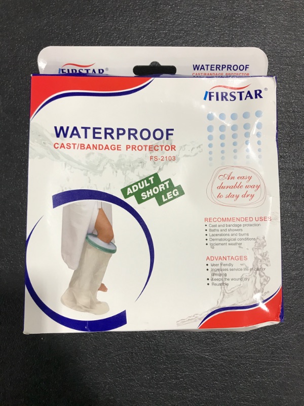 Photo 2 of ?2020 Upgraded?Waterproof Leg Cast Cover for Shower and Bath. SIZE ADULT/SHORT.  