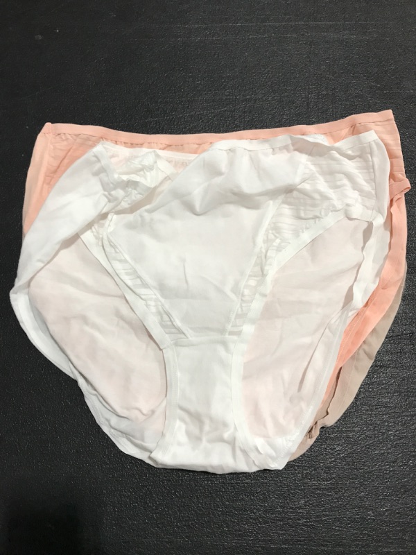 Photo 1 of 4 PACK - FRUIT OF THE LOOM WOMEN'S UNDERWEAR. SIZE 9. MISSING PACKAGE. 