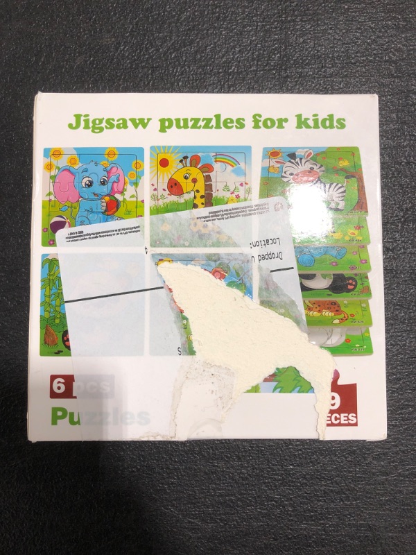 Photo 1 of JIGSAW PUZZLES FOR KIDS. 6 PCS. 