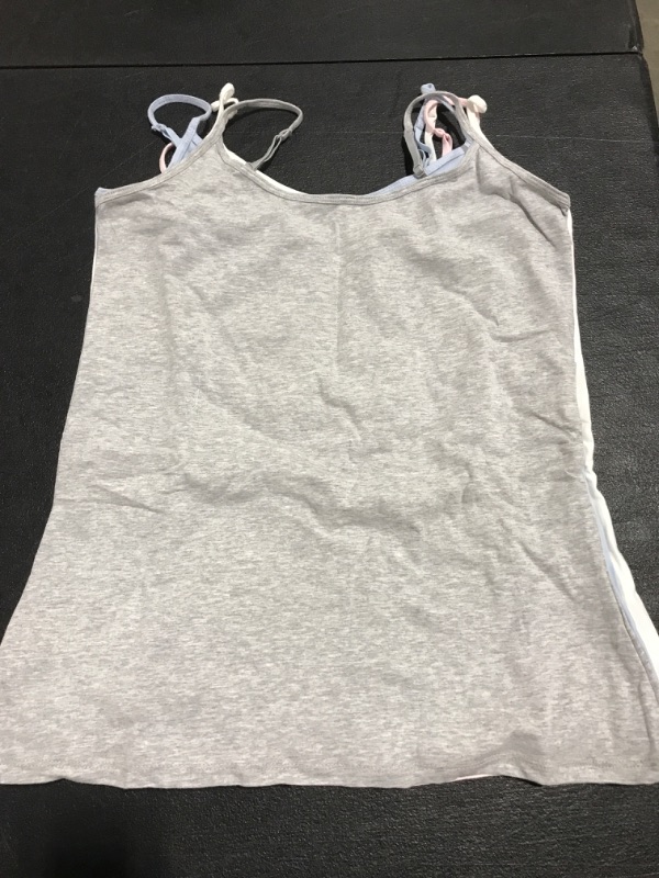 Photo 1 of 4-PACK AMAZON ESSENTIALS WOMEN'S TANK TOPS. SIZE LARGE. 