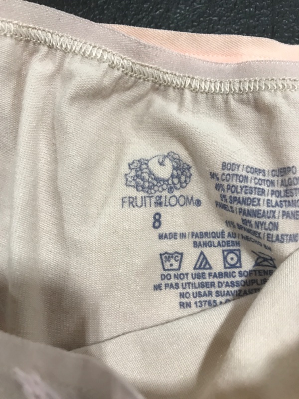 Photo 3 of 3 PACK FRUIT OF THE LOOM WOMEN'S UNDERWEAR. SIZE 8. 