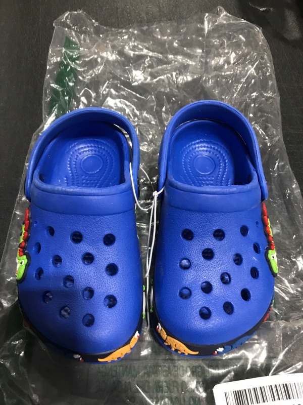 Photo 1 of Blue Slip On's for toddler size 8.5