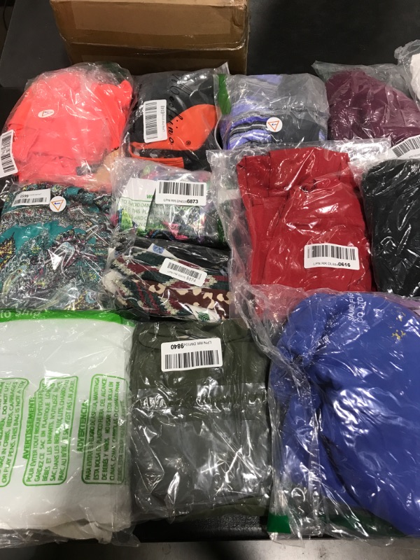 Photo 1 of ASSORTED LOT OF WOMEN'S & MEN'S CLOTHING & FASHION ITEMS. SIZES & STYLES VARY. NEW & PRIOR USE. 