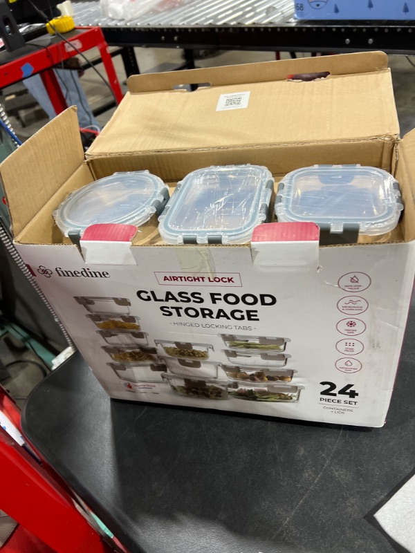 Photo 2 of 24-Piece Superior Glass Food Storage Containers Set