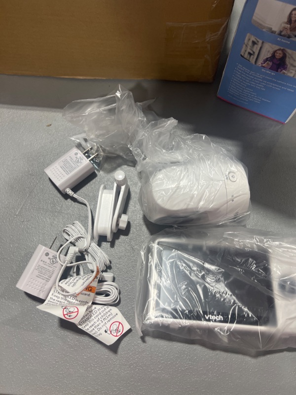 Photo 1 of VTech Upgraded Smart WiFi Baby Monitor VM901, 5-inch 720p Display, 1080p Camera, HD NightVision, Fully Remote Pan Tilt Zoom, 2-Way Talk, Free Smart Phone App, Works with iOS, Android