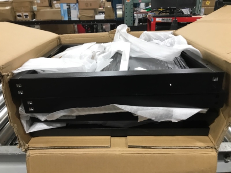 Photo 1 of RackPath 9U Performance Wall Mount Server Cabinet Network Rack Enclosure, Quiet Cooling Fan, Locking Glass Door, Black