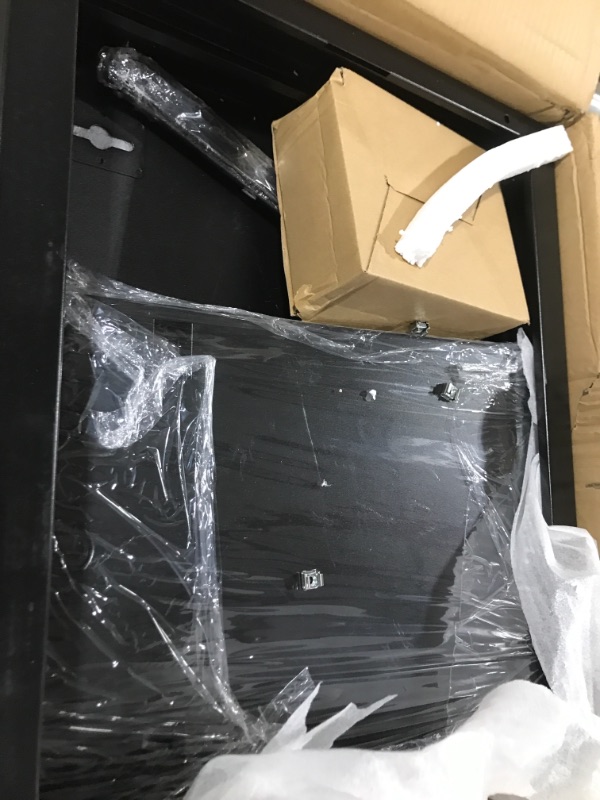 Photo 1 of RackPath 9U Performance Wall Mount Server Cabinet Network Rack Enclosure, Quiet Cooling Fan, Locking Glass Door, Black