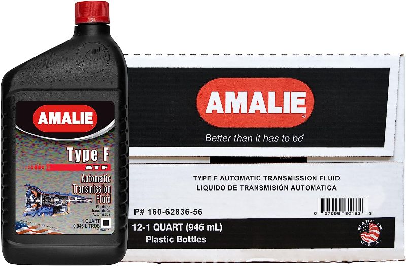Photo 1 of AMALIE Ford Type F Automatic Transmission Fluid (160-62836-56) 1 Quart Bottle