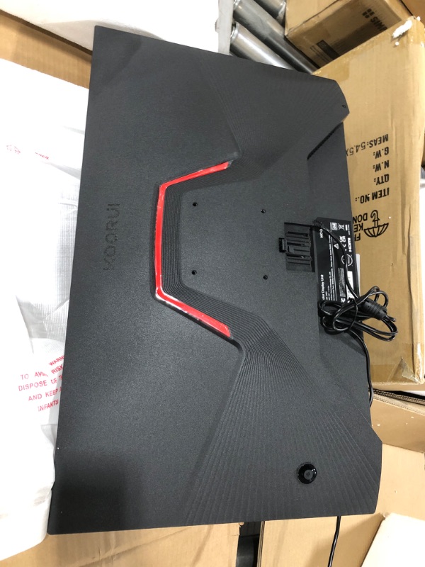 Photo 4 of KOORUI 24" Gaming Monitor 165Hz, 1080p, 1ms, IPS, 99% sRGB Color Gamut, FreeSync, Ultra Slim Frame, VESA Mountable (FHD 1920x1080, HDMI, DisplayPort) Black 24/165HZ/FHD